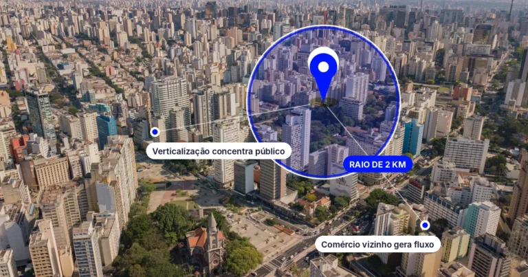 Ponto para lavanderia self-service: fachada de loja de autoatendimento em rua de fluxo, com vitrine e máquinas visíveis